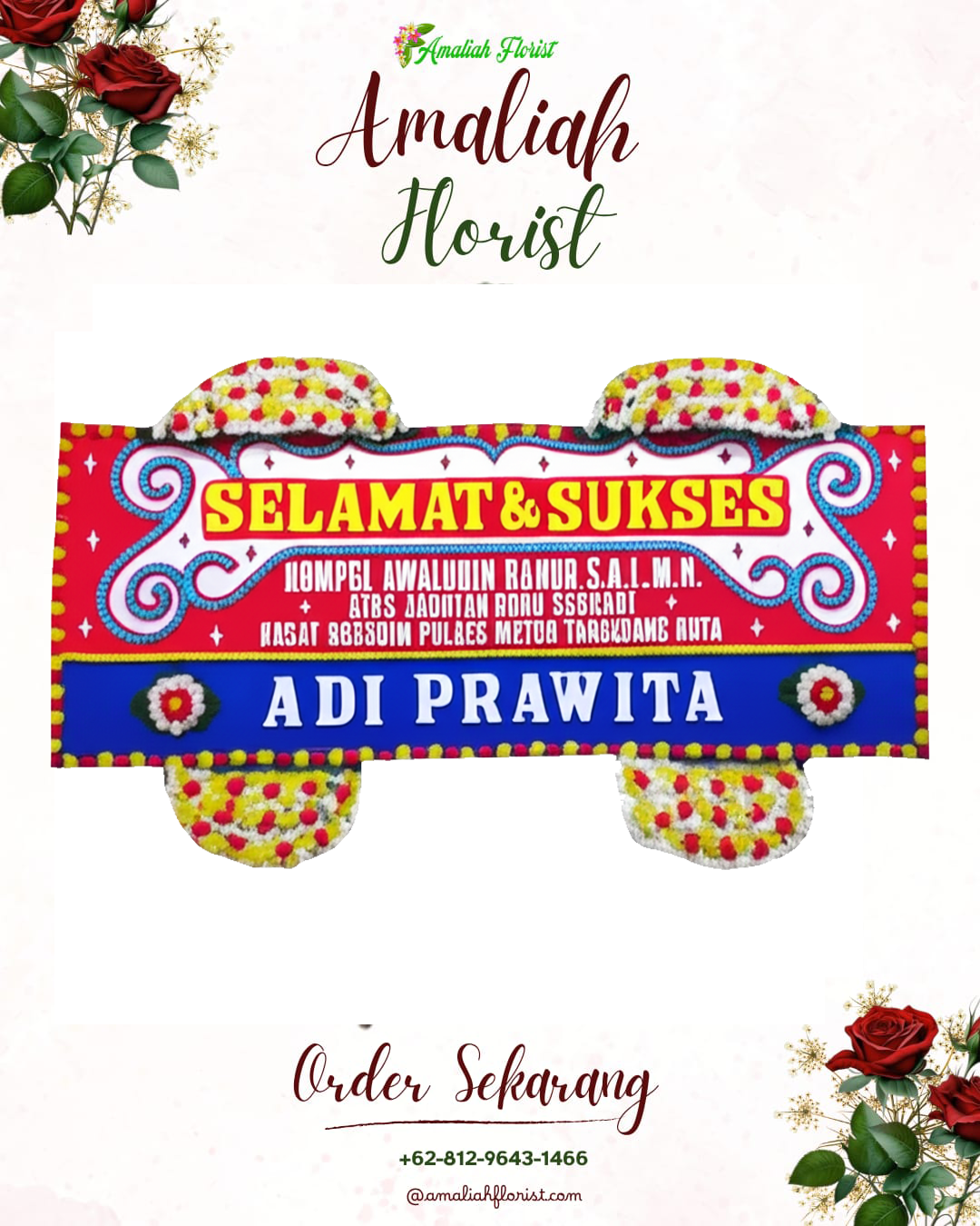Papan Bunga Ucapan Selamat Balikpapan Timur